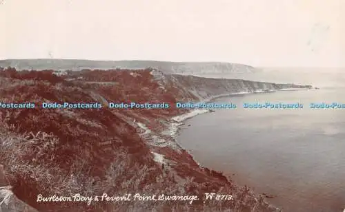 R377238 Swanage Durlston Bay and Peveril Point The Wyndham series 1906