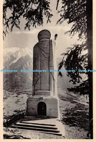 R378875 Le Christ Roi du Mont Blanc 3 Les Houches The Savoie Photo A Mollaret Gr