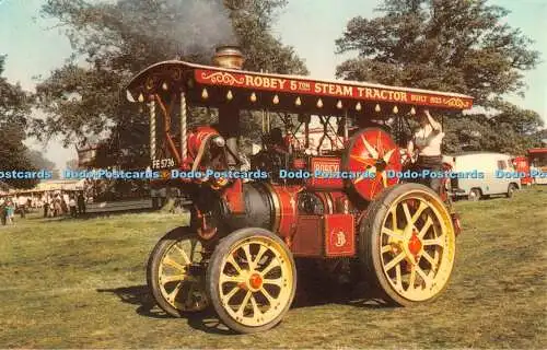 R375781 Robey 5 Tonnen Dampftraktor Baujahr 1923 KFWP 107 F W Pawsey
