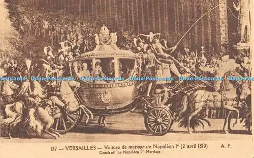 R375847 137 Versailles Kutsche der Napoleon Ier Ehe A Papeghin Voiture de