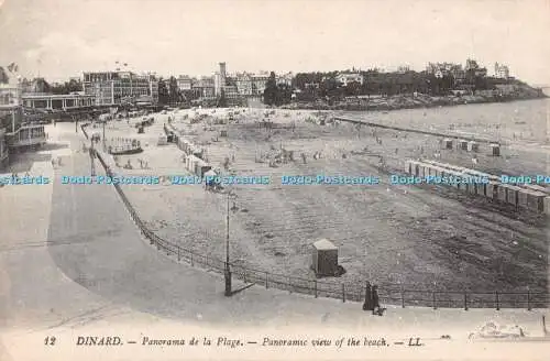 R380377 Dinard Panoramablick auf den Strand LL 12 Levy et Neurdein Reunis