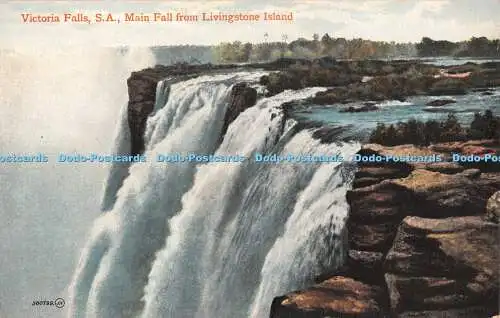 R375853 500799 Victoria Falls S A Main Fall from Livingstone Island Valentine Pe