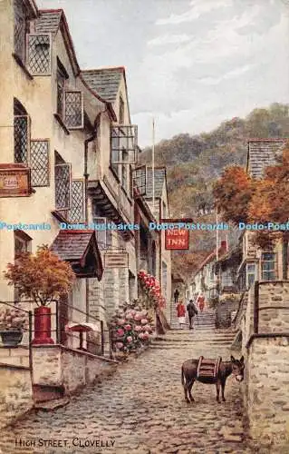 R379017 Clovelly High Street J Salmon A R Quinton