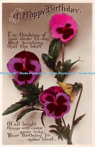 R379041 A Happy Birthday I m thinking of you dear to day and wish that the be