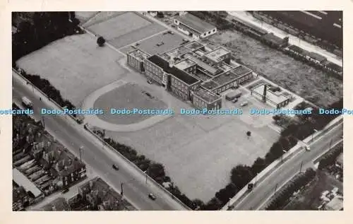 R380446 Unbekanntes Schloss und Garten aus der Vogelperspektive Postkarte