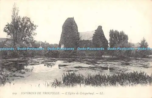 R382335 Environs De Trouville L Eglise De Cricqueboeuf LL 109 L Imprimerie Nouve