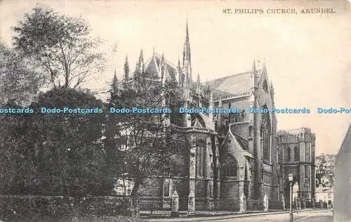 R380605 St Philips Church Arundel J White 1909