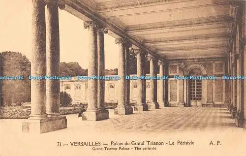 R376085 Versailles Grand Trianon Palace The Peristyle A Papeghin