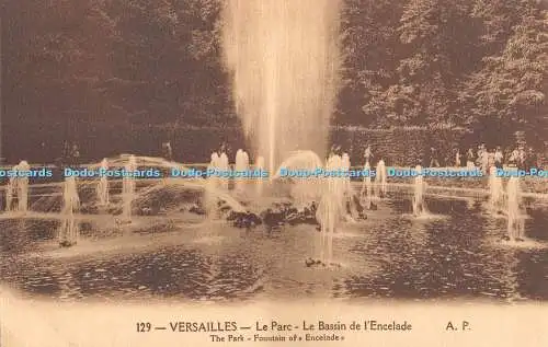 R376086 Versailles The Park Fountain of Encelade A Papeghin 1924