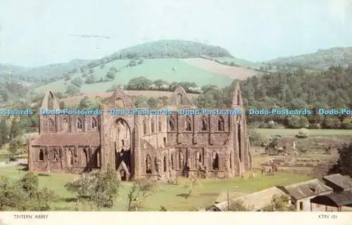 R377627 Tintern Abbey Jarrold Cotman Color RP 1958