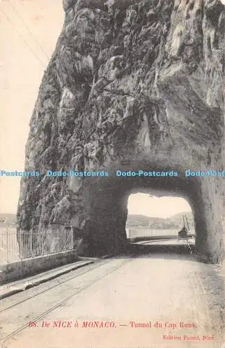 R379274 De Nice a Monaco Tunnel du Cap Roux Picard