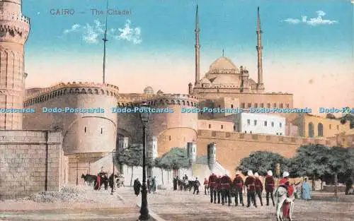 R377629 Cairo The Citadel The Cairo Post Card Trust Serie 646