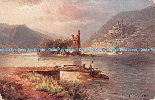 R382461 Der Mauseturm Astudin Karten Vom Rhein Bis 1913 Erschienen 38 Karten Ver