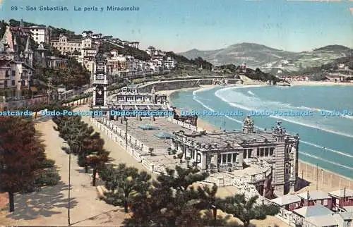 R377765 San Sebastian La perla y Miraconcha Gonzalez Galarza 1926