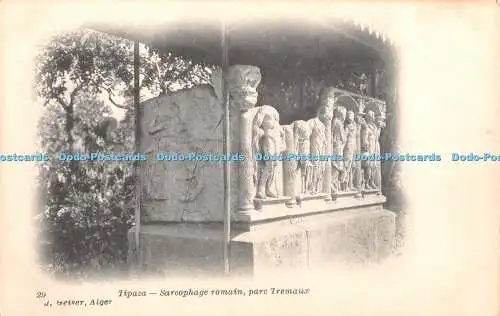 R380814 29 Tipaza Sarcophage romain parc Tremaux J Geiser