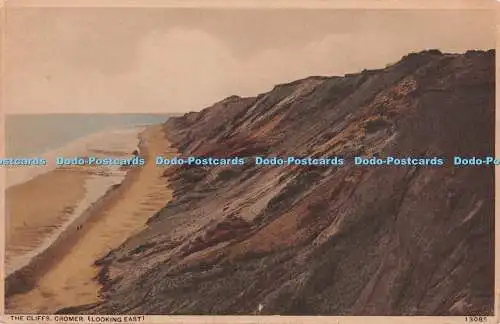 R382635 The Cliffs Cromer Blick nach Osten 13085 Rounce and Wortley 1932