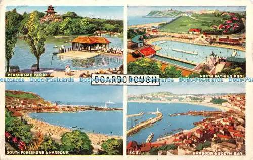 R382694 Scarborough SC 51 Chadwick Views Trucolor Serie 1962 Multi View