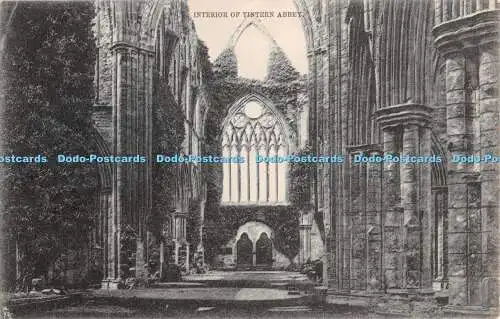 R379575 Innenraum von Tintern Abbey Tuck County Serie 366 Monmouthshire