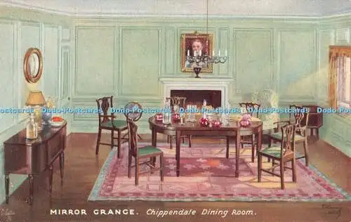R377945 Spiegel Grange Chippendale Esszimmer Tuck Oilette Tagesspiegel