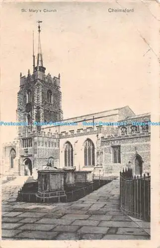 R379676 Chelmsford St Mary Church Stewart and Woolf Serie 1059 1904