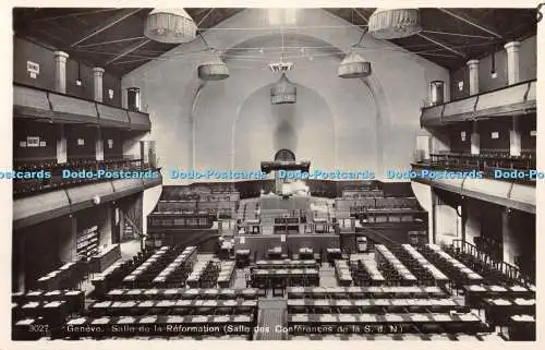 R378071 Geneve Salle de la Reformation Salle des Conferences de la S d N 3027 Ge