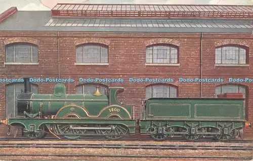 R381126 LPC 5 Midland 2 4 0 No 1400 designed by S W Johnson built at Derby 1879