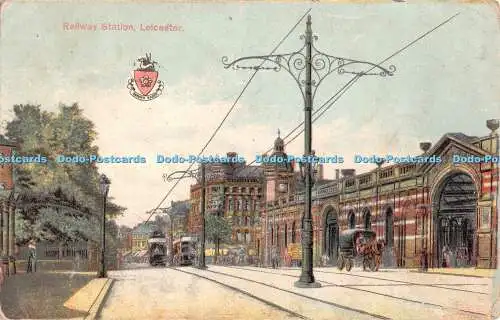 R382919 Bahnhof Leicester 1909