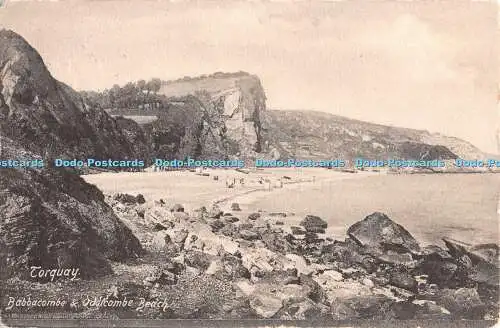 R382926 Torquay Babbacombe und Oddicombe Beach Friths Serie 1904