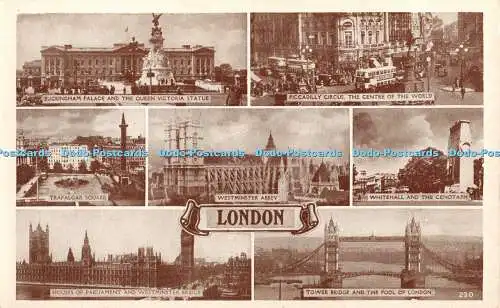 R378115 London 230 Postkarte