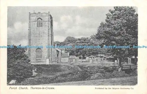 R381154 Pfarrkirche Thornton in Craven Skipton Schreibwaren