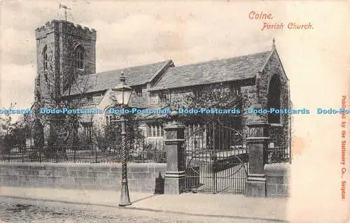 R382939 Colne Pfarrkirche Ganzsachen 1905