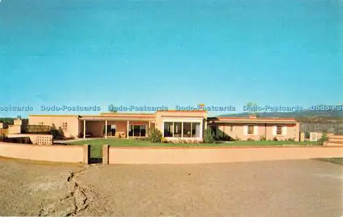 R379771 New Mexico Santa Fe Governor Mansion Southwest Postkarte Curteichcolor C