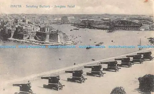 R382963 Malta Saluting Battery Senglea Point 022