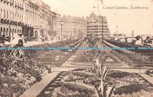 R383045 Carpet Gardens Eastbourne 1917