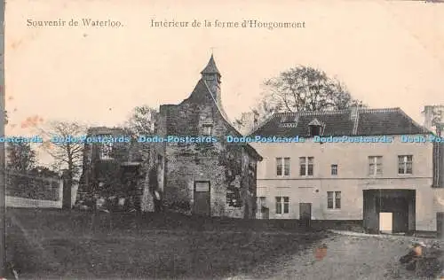 R383056 Souvenir de Waterloo Interieur de la ferme dHougoumont