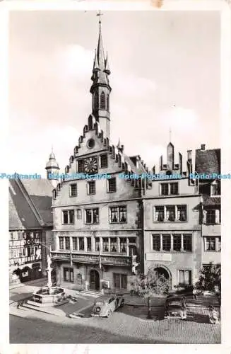 R383076 Weinheim an der Bergstraße Altes Rathaus Aqfa Schoning 1956