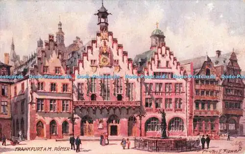 R379950 Frankfurt A M Romer Tuck Oilette Charles E Flower Postkarte Nr 7600 1909