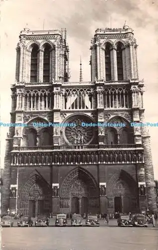 R383129 Paris 6 La cathedrale Notre Dame la Fassade Erpe