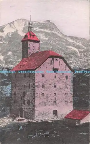 R383330 Das Hospiz im Simplon Schweizer Alpen Dieses Gebäude ist in vielerlei Hinsicht historisch