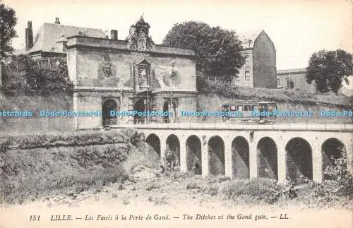 R381573 Lille Die Gräben am Gand Gate LL 151 Levy Fils et Cie Modele Depose