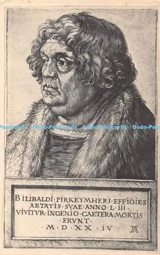 R383365 J K M Albrecht Dürer Serie Willibald Pirkheimer Nr 350