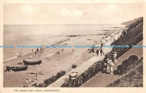R381599 Overstrand The Sands and Front Postkarte