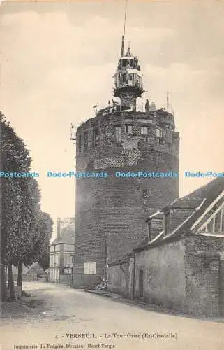 R383398 4 Verneuil La Tour Grise Ex Citadelle Imprimerie du Progres Henri Turgis