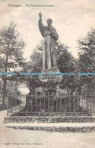 R383530 Remagen St Franziskus Denkmal Verlag Jos Zerbe