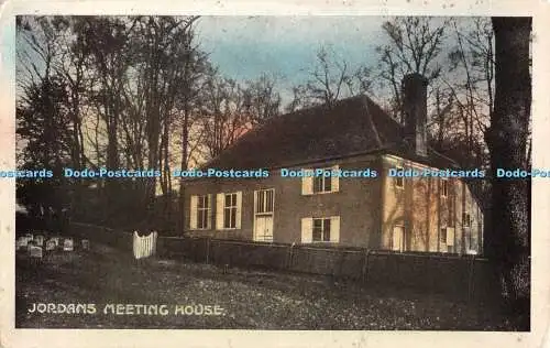 R381791 Jordan Meeting House Postkarte 1911