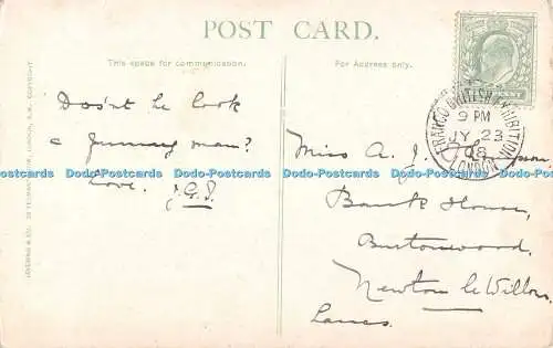 R383562 Westminster Abbey Lovering Postkarte 1908