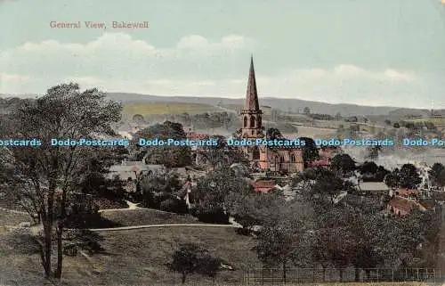 R381798 Bakewell General View G Marsden Derbyshire Artistic Series No 2388