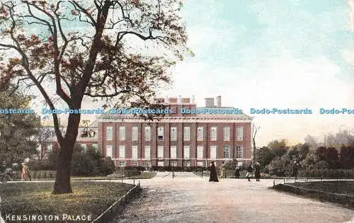 R381803 Kensington Palace W Strayer Postkarte 1905