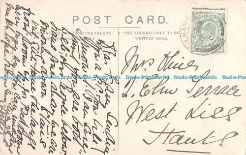 R381803 Kensington Palace W Strayer Postkarte 1905