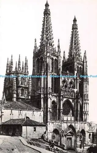 R383576 Burgos La Cathedral Arribas Postkarte